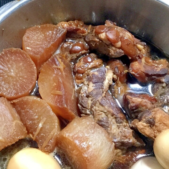 豚バラ軟骨と大根のトロトロ煮 レシピ 作り方 By つぼ 楽天レシピ 豚バラ軟骨と大根のトロトロ煮 レシピ 作り方 By つぼ 楽天レシピ